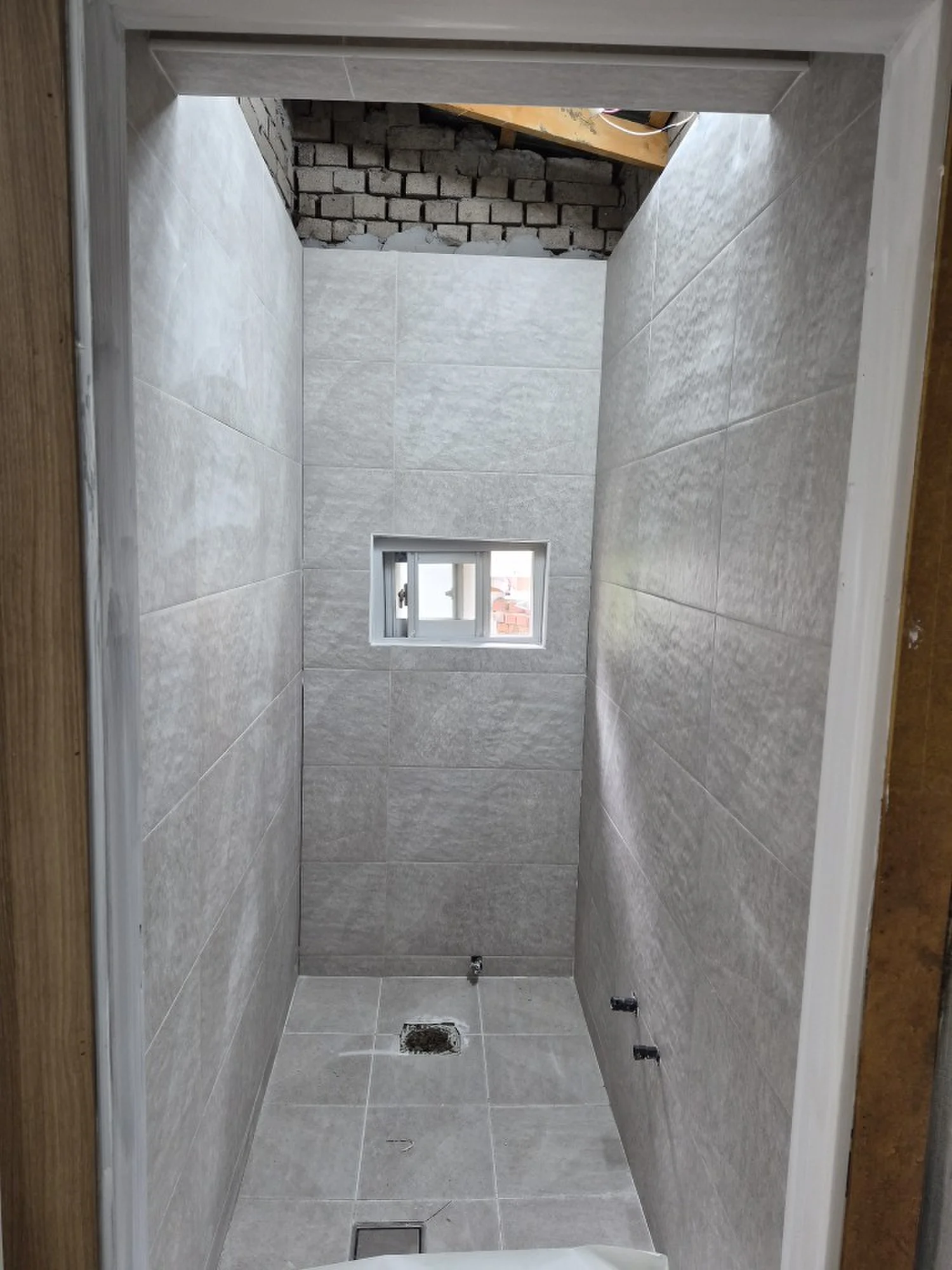 단독주택 화장실 타일공사 시공 전 중 후 비교